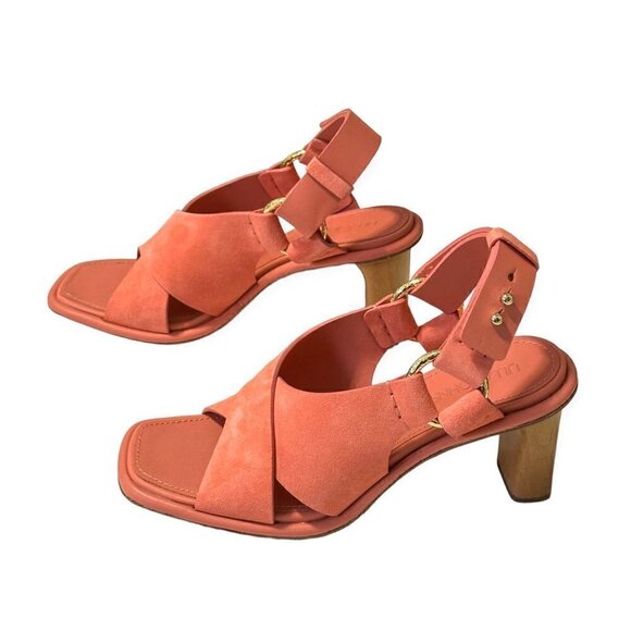 Ulla Johnson Filippa High Heel Sandals in Dahlia, Size 38, New in Box - Picture 6 of 14